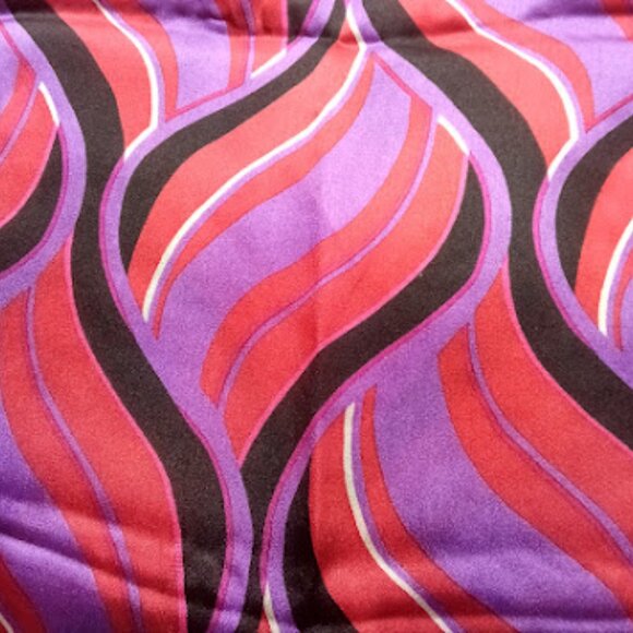 Jones New York Red/Purple Silk Scarf - Picture 3 of 4